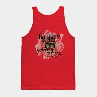 happy new year 2024 t shirts Tank Top